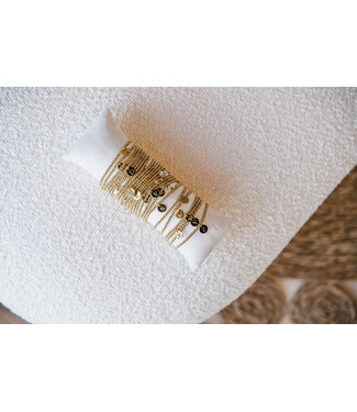 By Shir Armband display (rol) wit stof