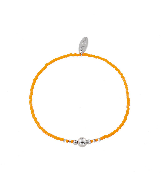 By Shir Bracelet beads orange dot