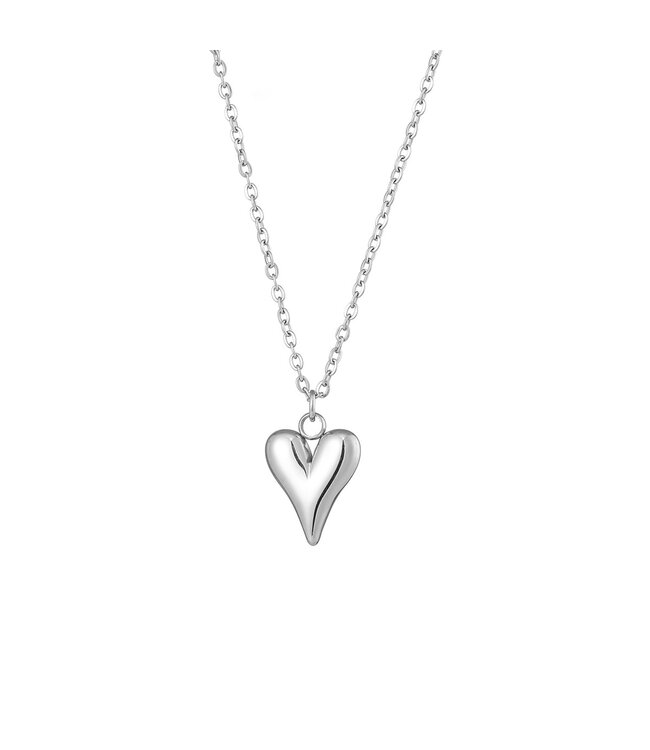 By Shir Chain charm heart