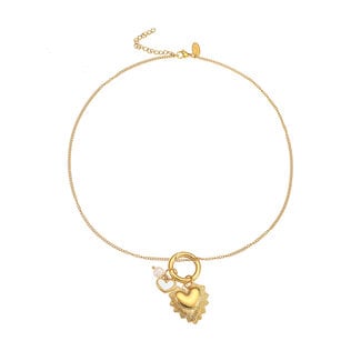 By Shir Ketting luxe connecting heart