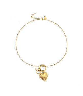 By Shir Ketting luxe connecting heart