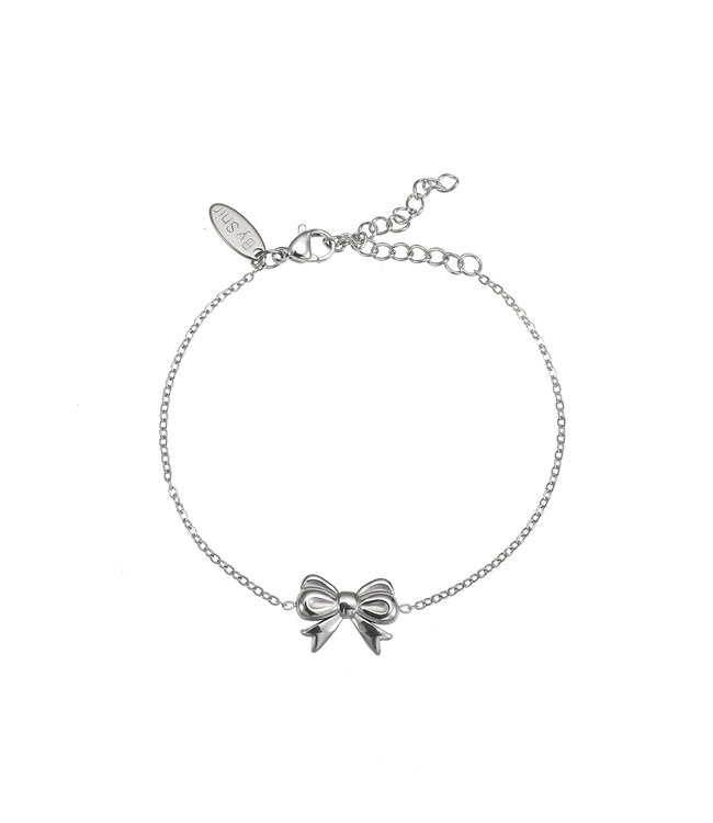 By Shir Armband edelstaal strikje