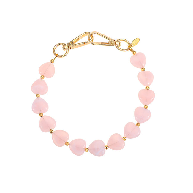 By Shir Telefoonkoord pink hart