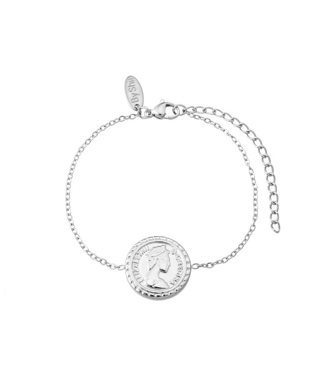By Shir Bracelet stainless steel coin