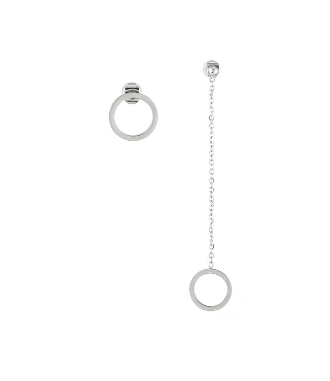 By Shir Earrings Luxury Circle Stud