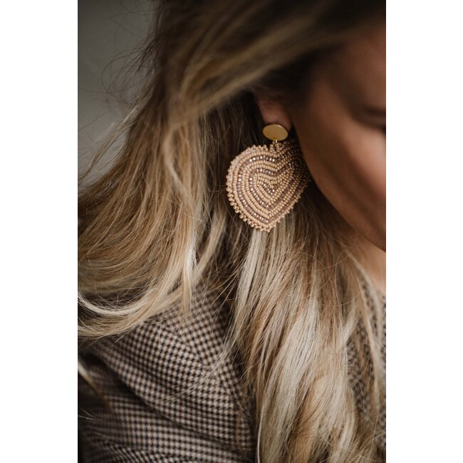 By Shir Oorbellen luxe glowy brons