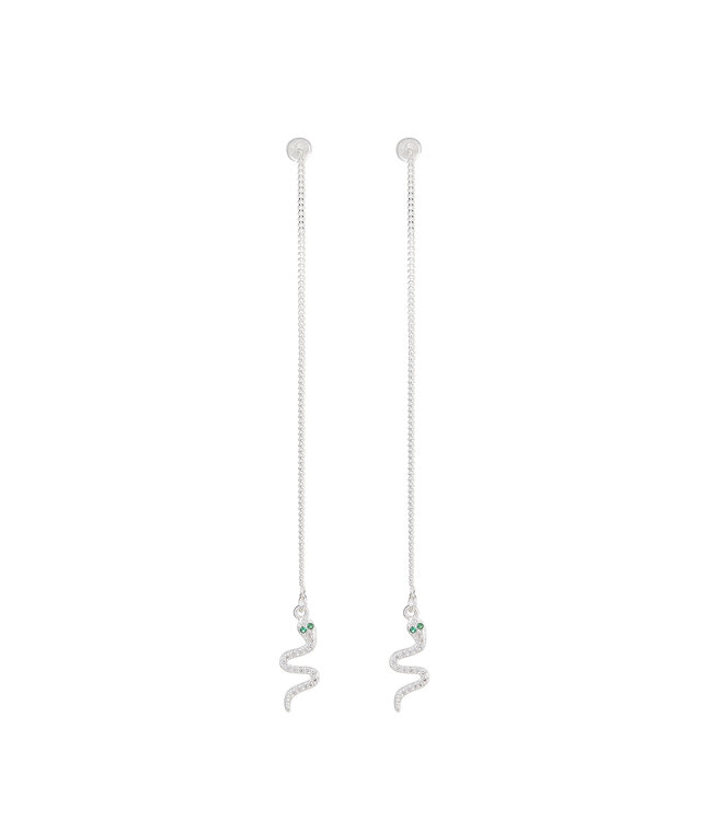 By Shir Earrings luxury Python