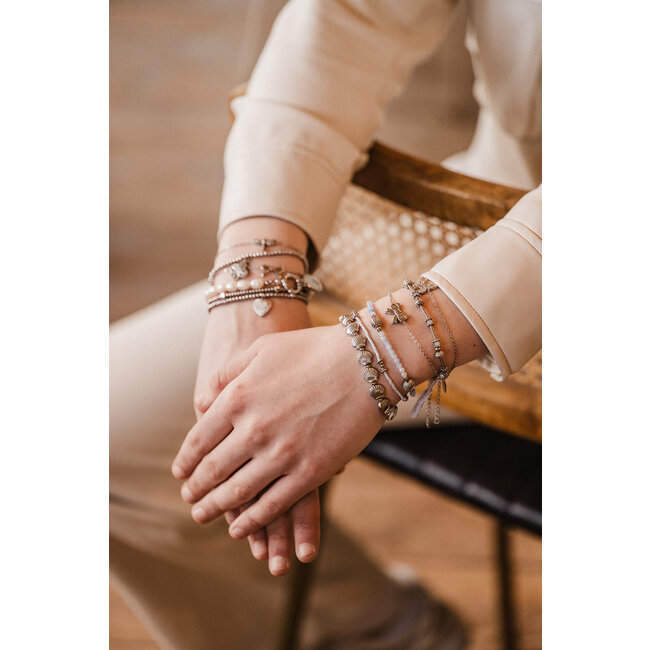 By Shir Armband aus Edelstahl mit Schleife