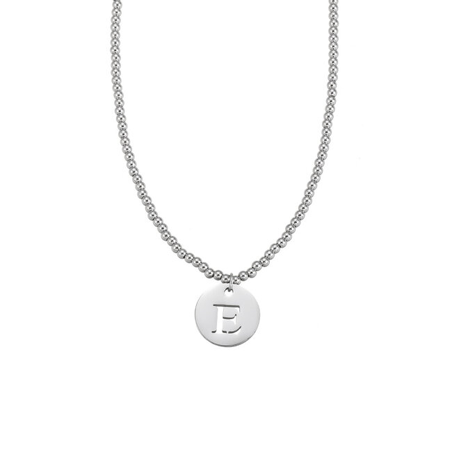 By Shir Chain with luxury beads with letters (stainless steel)