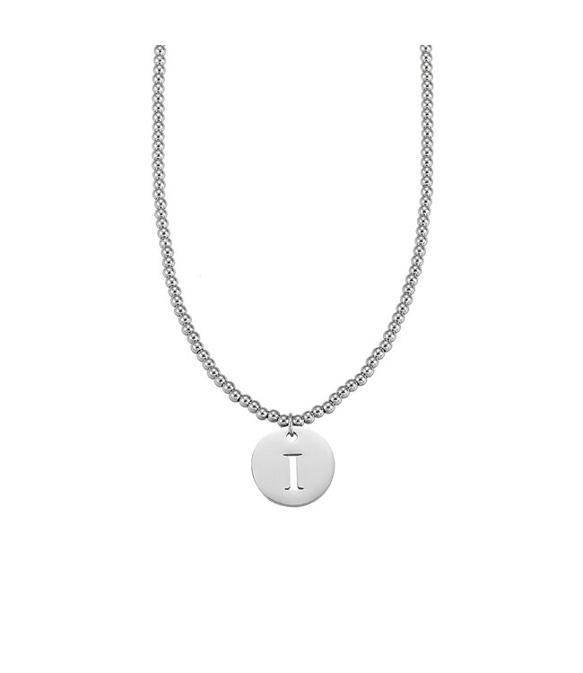 By Shir Luxusperlenkette mit Buchstaben (Edelstahl)