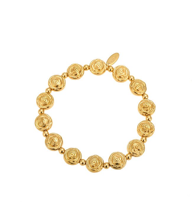 By Shir Armband luxe bohemian rose