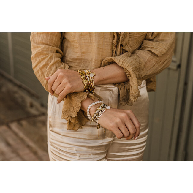 By Shir Armband Luxus Bohemian Yin Yang