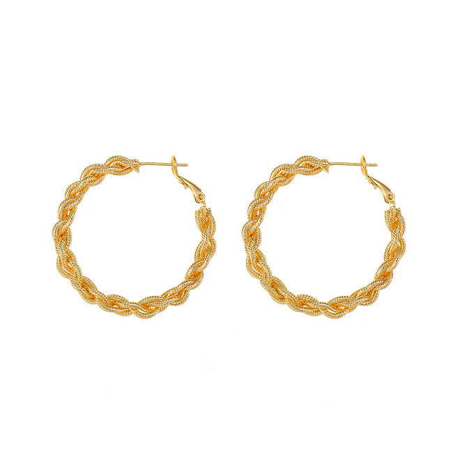 By Shir Oorbellen luxe Hannah
