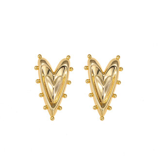 By Shir Oorbellen luxe Julie