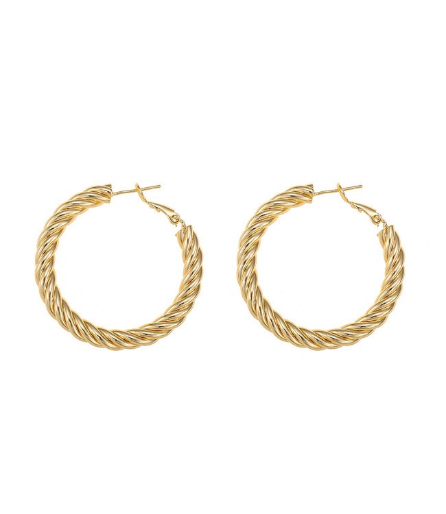 By Shir Oorbellen luxe Lena