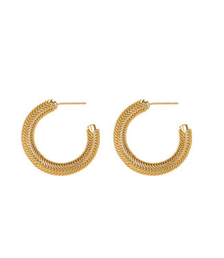 By Shir Oorbellen luxe Bo