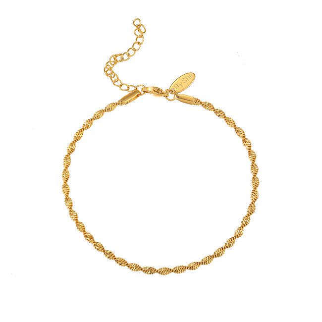 By Shir Armband Edelstahl klassisch