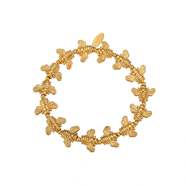 By Shir Armband luxe bohemian Bee