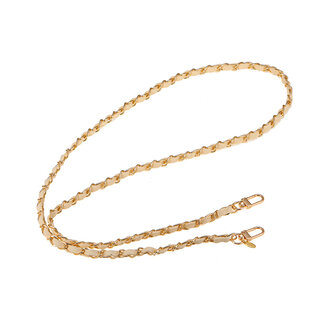 By Shir Braided beige telephone cord