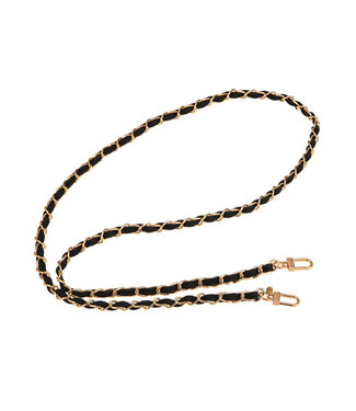 By Shir Braided black telephone cord
