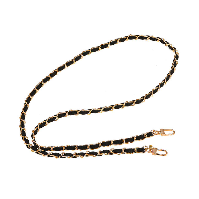 By Shir Braided black telephone cord