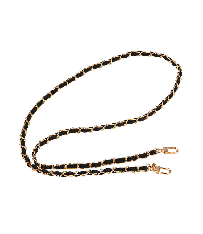 By Shir Braided black telephone cord