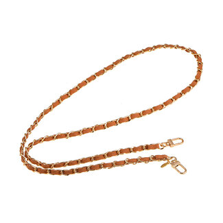 By Shir Braided brown telephone cord