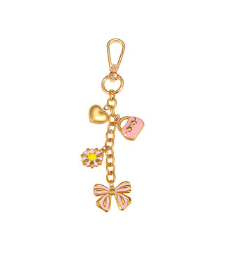 By Shir Bag charm pink