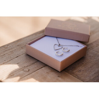 By Shir Schmuckset Offenes Herz