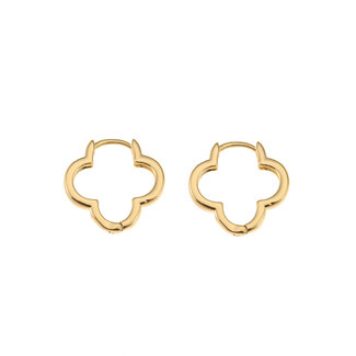 By Shir Earrings small clover