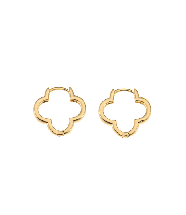 By Shir Earrings small clover