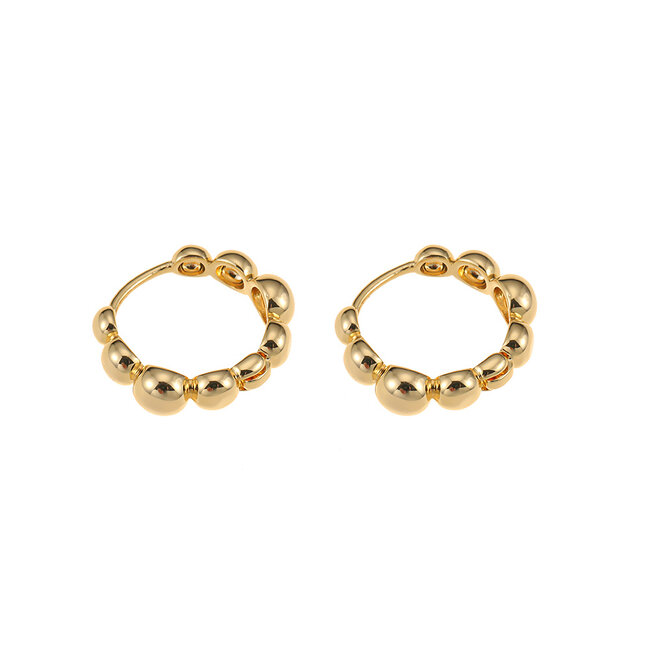 By Shir Small earrings Dion smooth