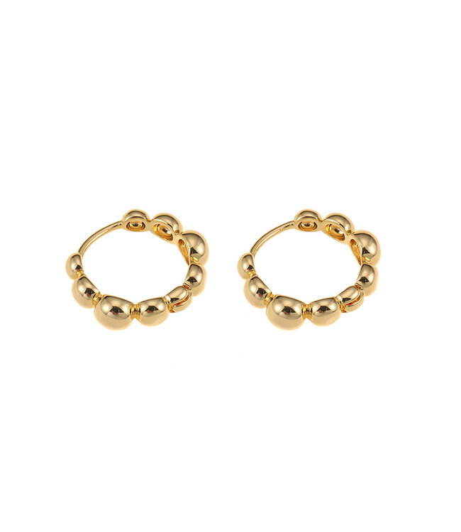 By Shir Small earrings Dion smooth