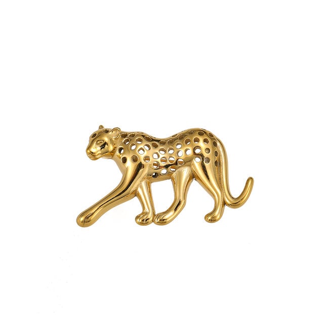 By Shir Panther brooches