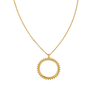 By Shir Bohemian round necklace