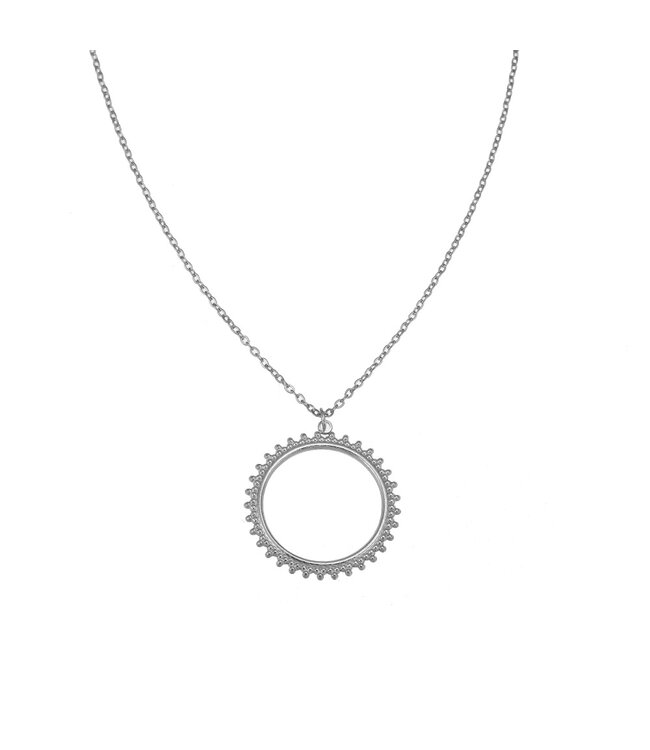 By Shir Bohemian round necklace