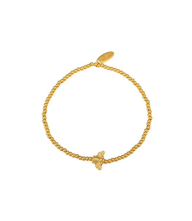 By Shir Armband kraaltjes Bij