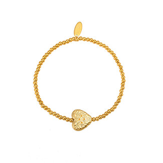 By Shir bracelet beads heart