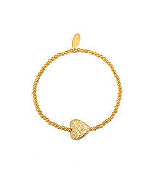 By Shir bracelet beads heart