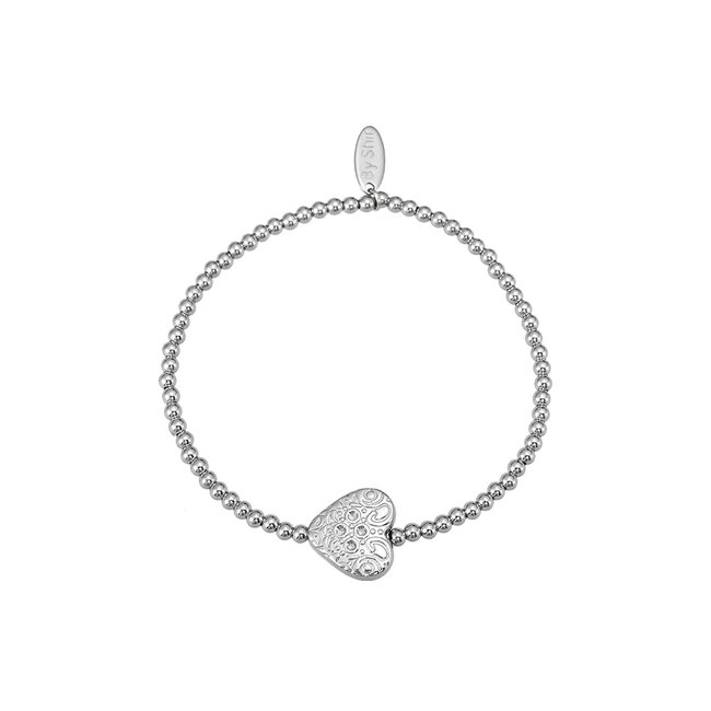 By Shir bracelet beads heart