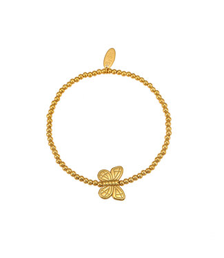 By Shir Armband kraaltjes vlinder