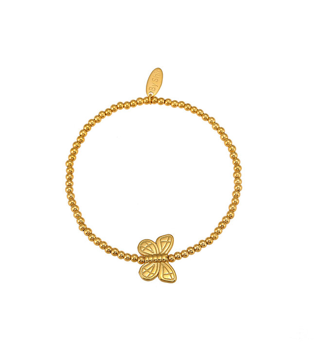 By Shir Armband Perlen Schmetterling