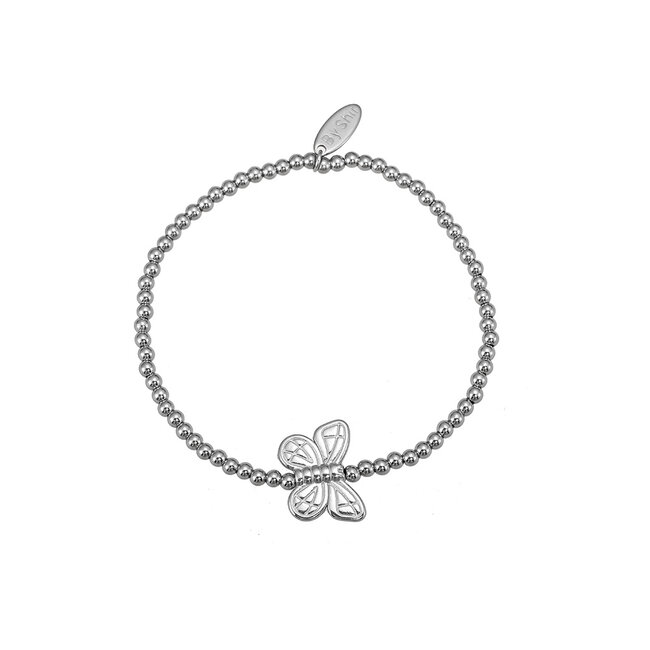 By Shir Armband Perlen Schmetterling