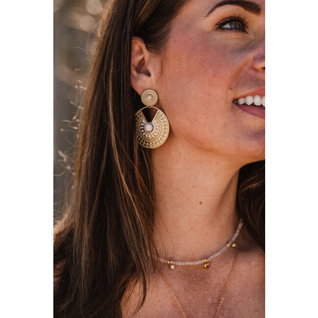 By Shir Oorbellen luxe Tarida