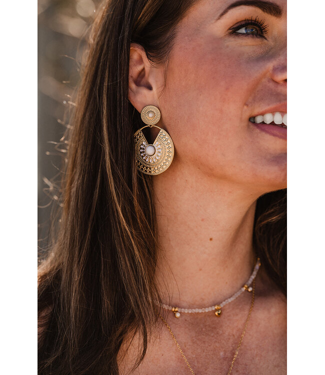 By Shir Oorbellen luxe Tarida