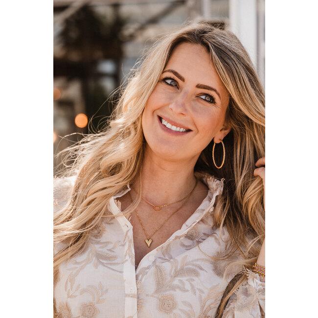 By Shir Chain charm heart