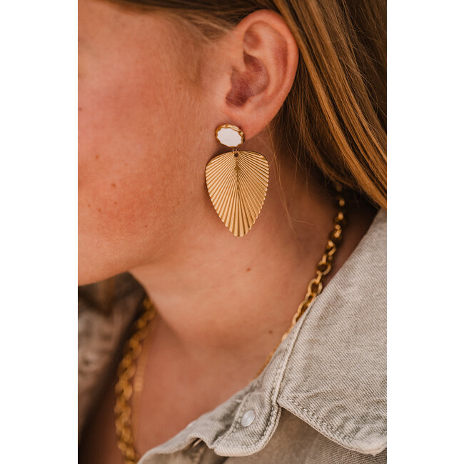 By Shir Oorbellen luxe Miguela