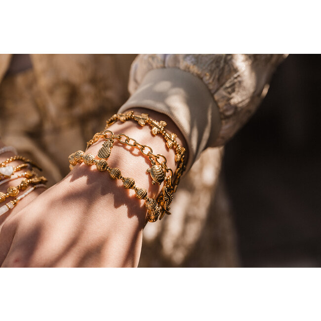 By Shir Armband luxe bohemian Bee