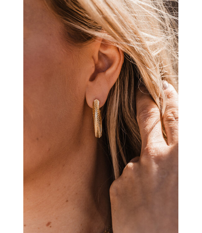 By Shir Oorbellen luxe Bo