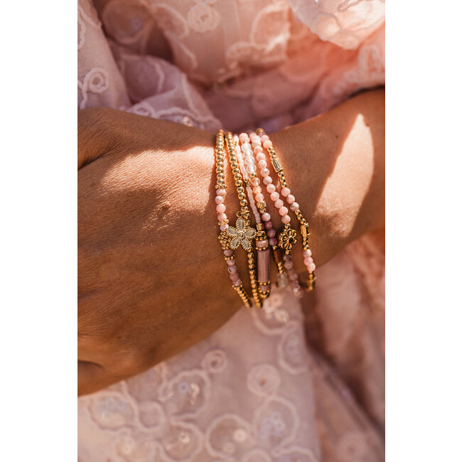 By Shir Bracelet beads stick Rhodochrosite